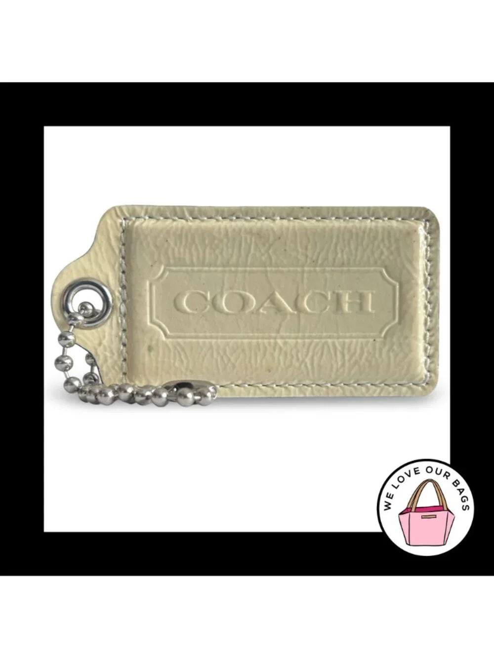 XL Huge COACH HANGTAG 3.5